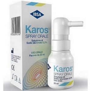 Karos Spray Orale 0,3% Infiammazione Gola 20 ml
