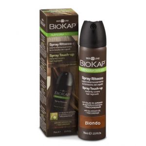 Biokap nutricolor spray ritocco tinta per capelli biondo