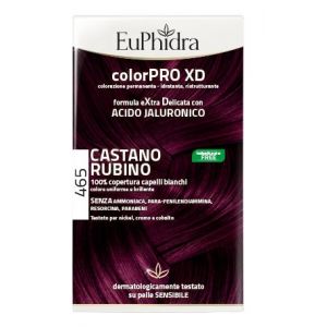 Euphidra colorpro xd tintura extra delicata colore castano rubino 465