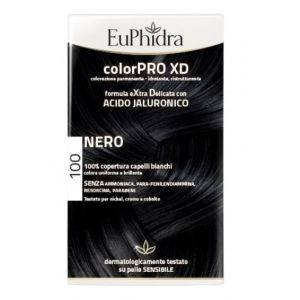 Euphidra Colorpro Xd 705 Biondo Champagne Gel Colorante Capelli In Flacone + Attivante + Balsamo + Guanti