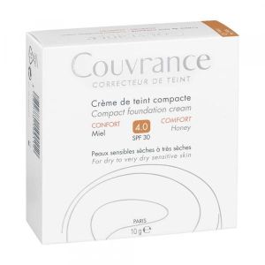 Eau Thermale Avene Couvrance Crema Compatta Colorata Nf Comfort Miele 9,5g