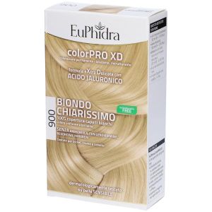 Euphidra Colorpro Xd 900 Biondo Chiarissimo Gel Colorante Capelli In Flacone + Attivante + Balsamo + Guanti