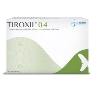 Tiroxil 0.4 Integratore Alimentare A Base Di L-carnitina E Selenio 30 Compresse