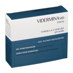 Vidermina intima gel intimo monodose per secchezza vaginale 6 applicatori