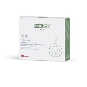 Kistinox act integratore alimentare benessere delle vie urinarie 14 bustine