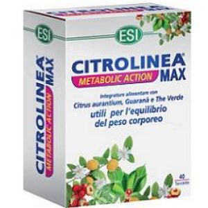 Esi Citrolinea Max Integratore Metabolismo Lipidi 40 Tavolette
