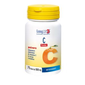 LongLife C Powder Integratore di Vitamina C Polvere 75 g