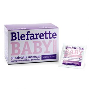 Blefarette Baby Salviette Oculari Detergenti 30 Salviettine Monouso