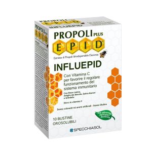 Specchiasol Influepid Bustine Integratore Vitamina C e Propoli 10 Bustine Orosolubili