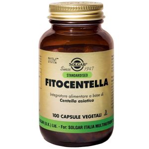Solgar Fitocentella Integratore Cellulite 100 Capsule Vegetali