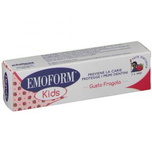 Emoform kids dentifricio gusto fragola protezione completa 50 ml