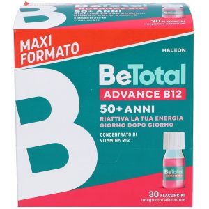 Be-total Advance B12 Integratore Alimentare Vitamina B12 Vitamina B Zinco 30 Flaconcini