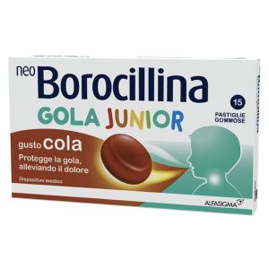 Neoborocillina Gola Junior Gusto Cola 15 Pastiglie