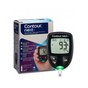 Contour NEXT Glucometer Blood Glucose Meter + 10 Strips
