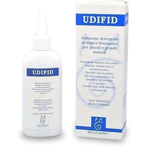 Udifid Soluzione Detergente Otologica Cani/gatti  80ml