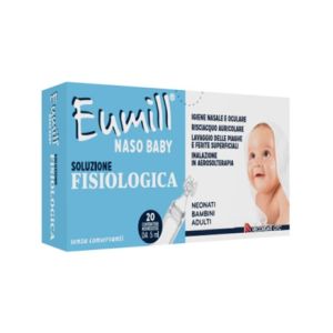 Eumill Naso Baby Soluzione Fisiologica 20 Contenitori Monodose 5ml