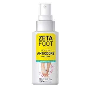 Zeta Foot Spray Piedi Anti Odore Con Antibatterico 100 ml