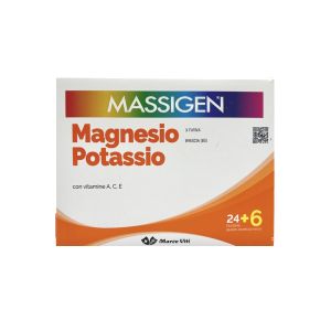 Massigen Magnesio e Potassio 24+6 Bustine OMAGGIO