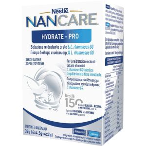 Nestlé Nancare Hydrate-pro Integratore Pediatrico per Lattanti e Bambini Dalla Nascita 12 Bustine