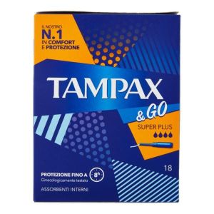 Tampax &go Super Plus 18 Pezzi