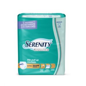 Serenity Soft Dry Sensitive Pants Extra Taglia M 12 Pezzi