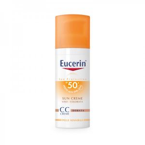 Eucerin Sun CC Crema Solare Colorata Viso FP 50+ Protezione Molto Alta 50 ml