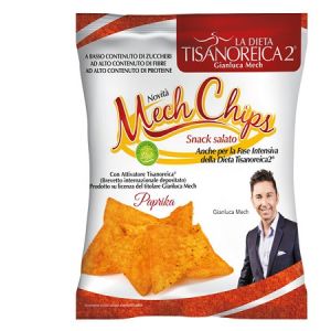 Tisanoreica Mech Chips Patatine Gusto Paprika Gianluca Mech 25g