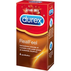 Durex Real Feel Profilattici 12 Pezzi