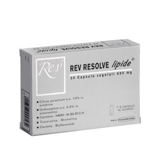 Rev Resolve Lipide Integratore Drenante E Anticellulite 30 Capsule