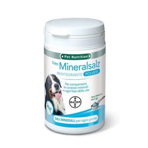 Bayer Neo Mineralsalz Integratore Reintegrante Di Minerali Per Cani Polvere 220 g