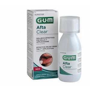 Gum aftaclear collutorio trattamento antiafte 120 ml