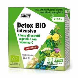 Salus Detox Bio Intensivo Integratore 3 Flaconcini da 20ml