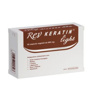 Rev keratin light integratore benessere unghie e capelli 30 capsule