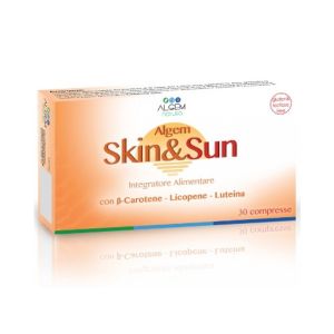 Algem natura algem skin&sun integratore alimentare 30 compresse