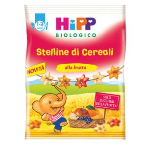 Hipp Stelline Di Cereali Alla Frutta Baby Snack Bio 30g
