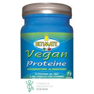 Ultimate Wellness Vegan Proteine Fragola Integratore Vegano Proteico 450 g