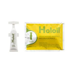 Holoil Gel Medicazione Vegetale Multifunzionale Monodose 1 Fiala Richiudibile 5 ml