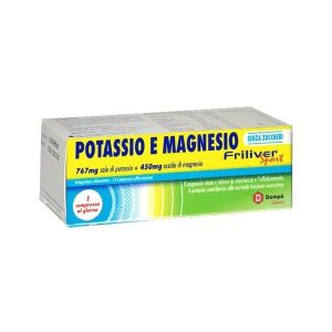 Potassio e Magnesio Bracco Senza Zucchero Integratore Sali Minerali 12 Compresse