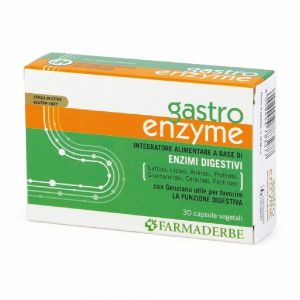 Farmaderbe Gastro Enzyme 30 Capsule Vegetali