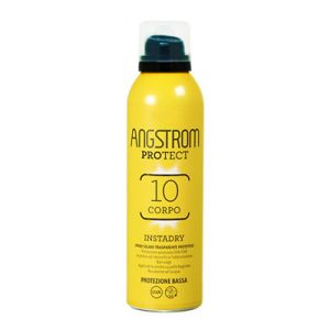 Angstrom Protect Instadry Spray Solare Trasparente Protettivo Spf10 150 Ml.
