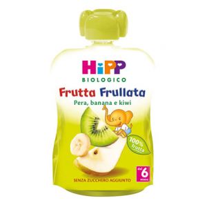 Hipp Bio Frutta Frullata Pera Banana Kiwi 90g 6 Mesi +