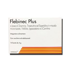 Flebinec plus integratore microcircolo 14 bustine