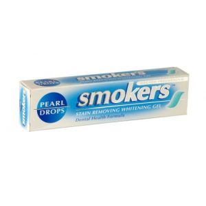 Pearl Drops Smokers Sbiancante in Gel Contro Macchie di Nicotina Sui Denti 50 ml