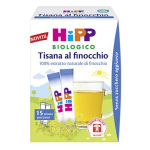 Hipp Tisana Al Finocchio 100% Estratti Naturali 15x0,36g