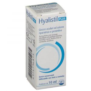 Gocce Oculari Hyalistil Plus Acido Ialuronico 0,4% Acqua Dis