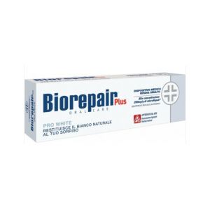 Biorepair plus pro white dentifricio 75 ml