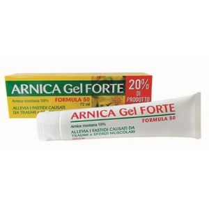 Arnica 10% Gel Forte Formula 50 Soothing Gel For Traumas 72 ml