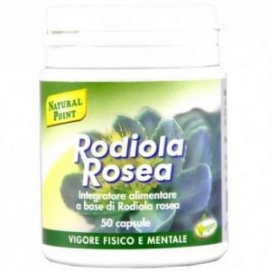 Natural Point Rhodiola Rosea Integratore Contro Stress 50 Capsule Vegetali
