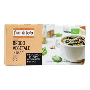 Brodo Vegetale Dado Senza Palma Senza Glutine 100g