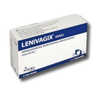 Lenivagix one a day infiammazione vaginale 5 ovuli